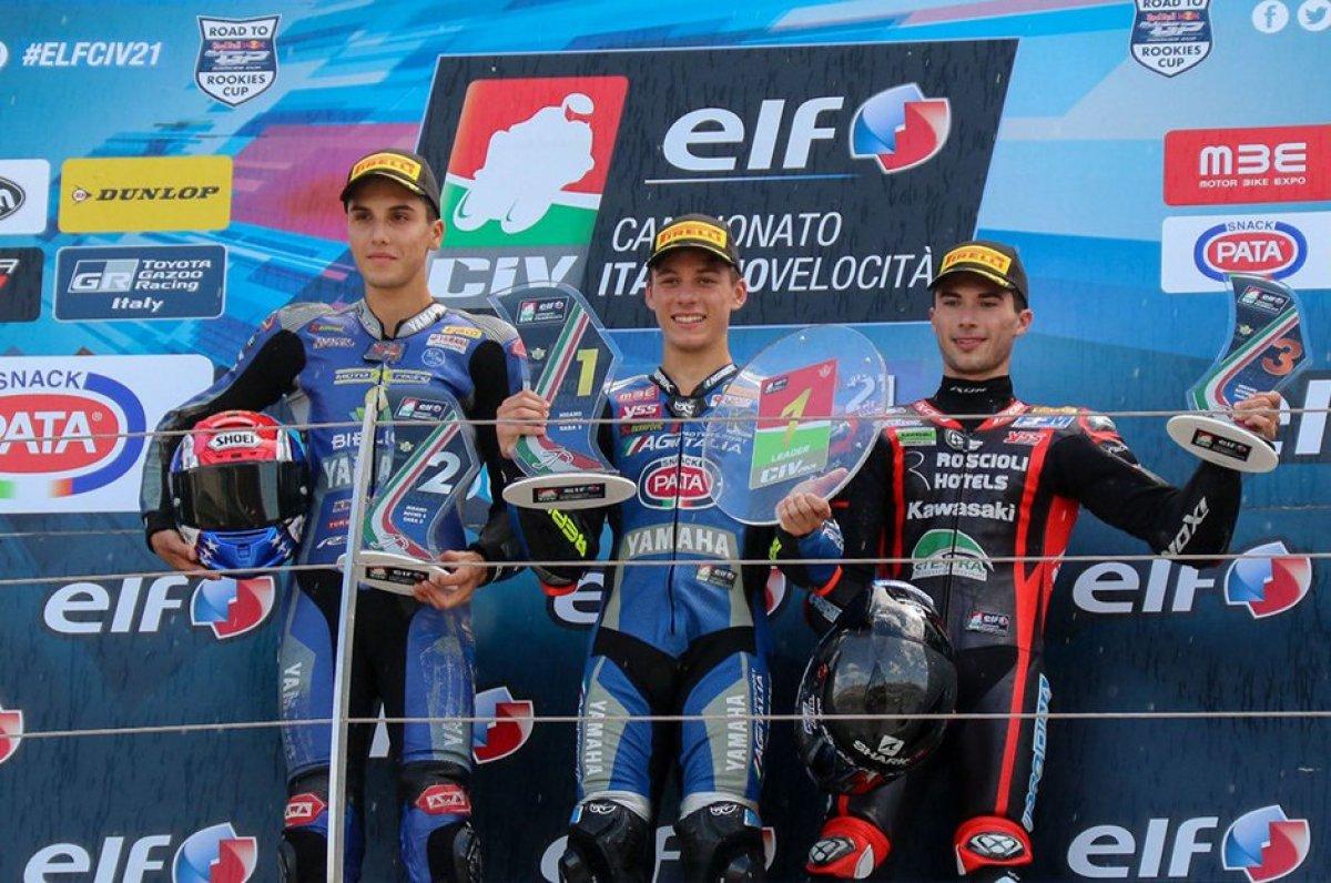 Bahattin Sofuoğlu, İtalya Şampiyonası'nın ikinci yarışında ikinci oldu