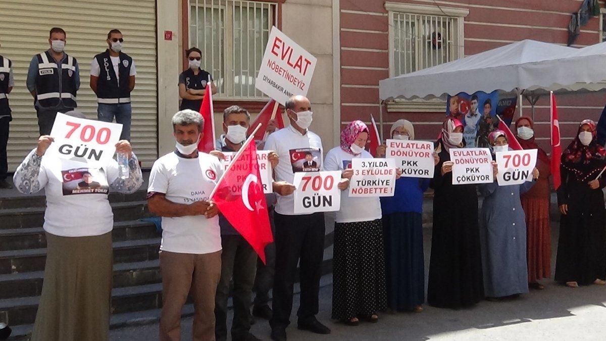 Evlat nöbetinin 700’üncü gününde ailelerden basın açıklaması