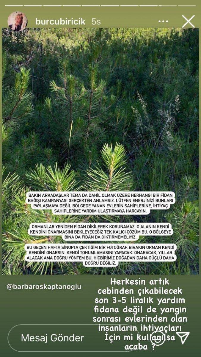 Burcu Biricik isyan etti