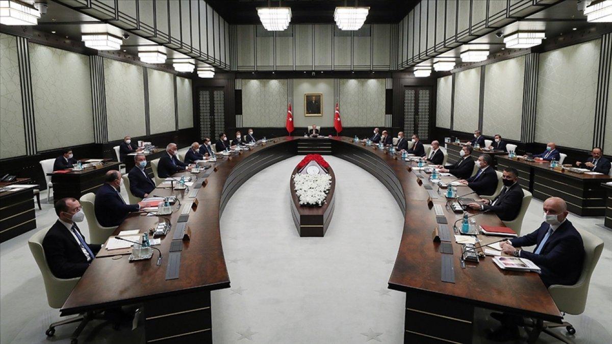 Cumhurbaşkanlığı Kabinesi toplanıyor