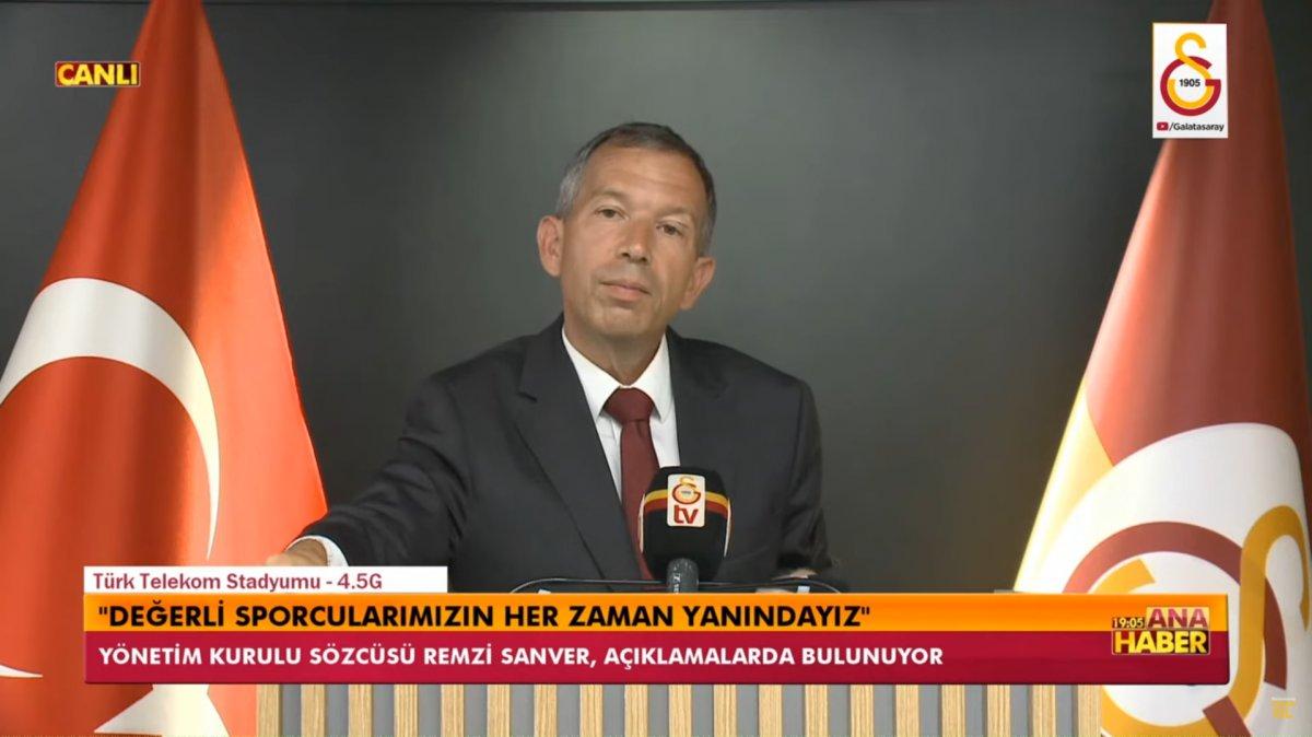 Galatasaray'dan Rosier'e tepki