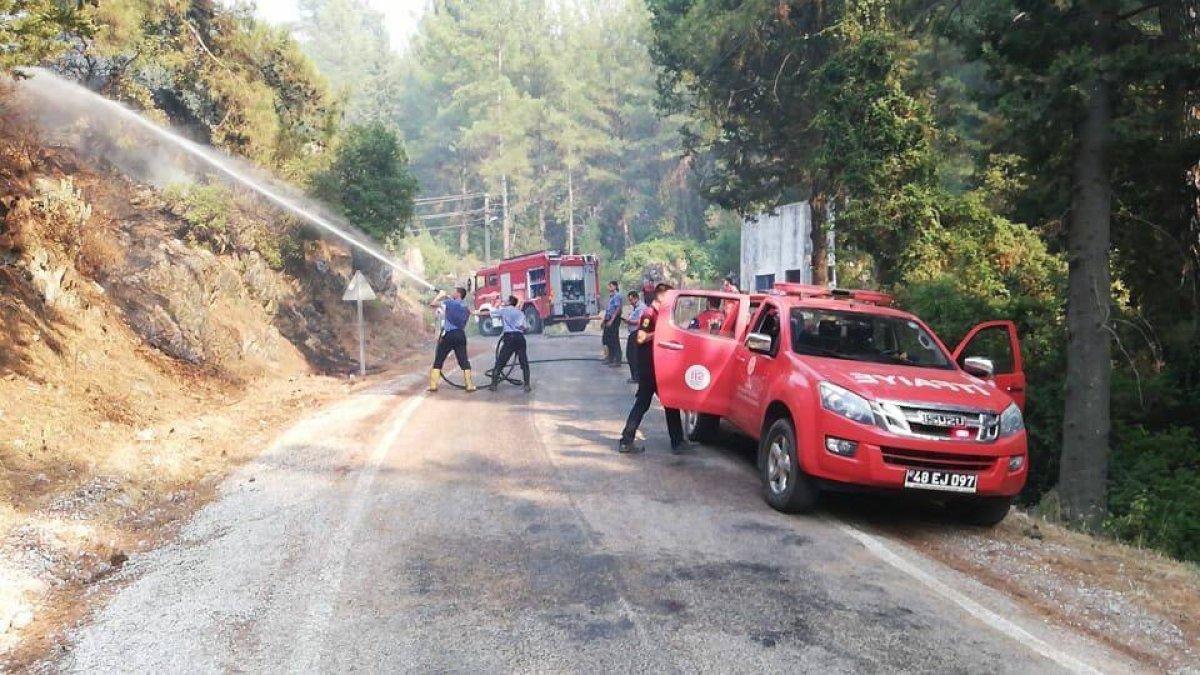 TSK pek çok bölgede yangınlara karşı desteklerini sürdürüyor