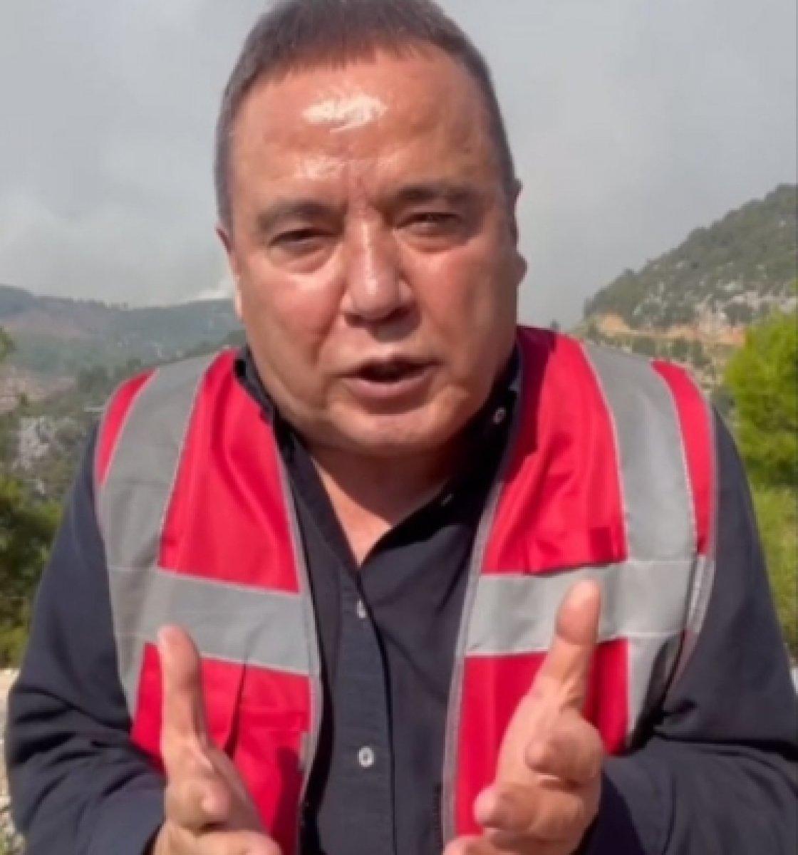 Orman yangınlarına havadan müdahalenin görüntüleri