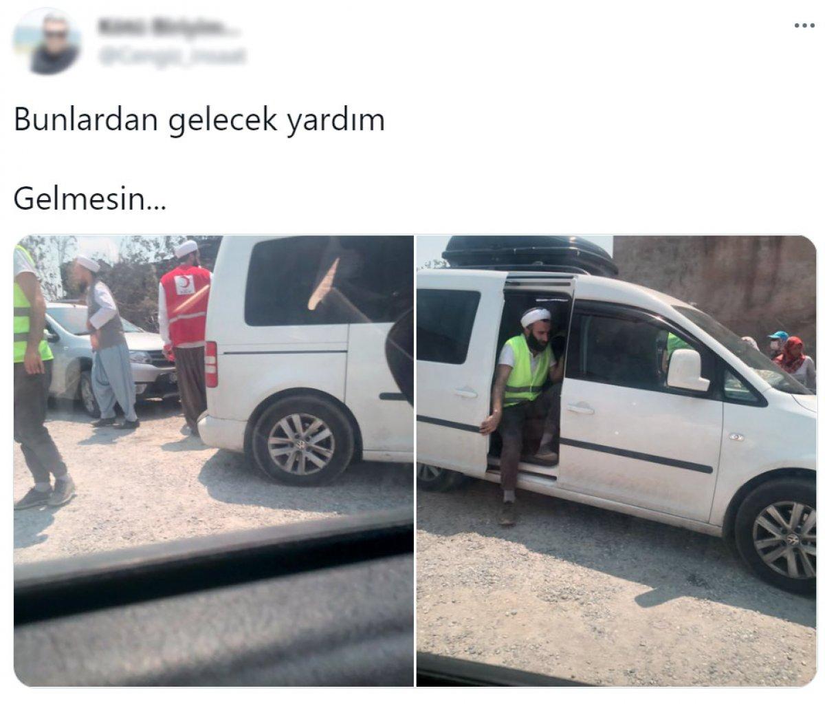 Orman yangınlarına yardıma giden gönüllülere karşı nefret dili