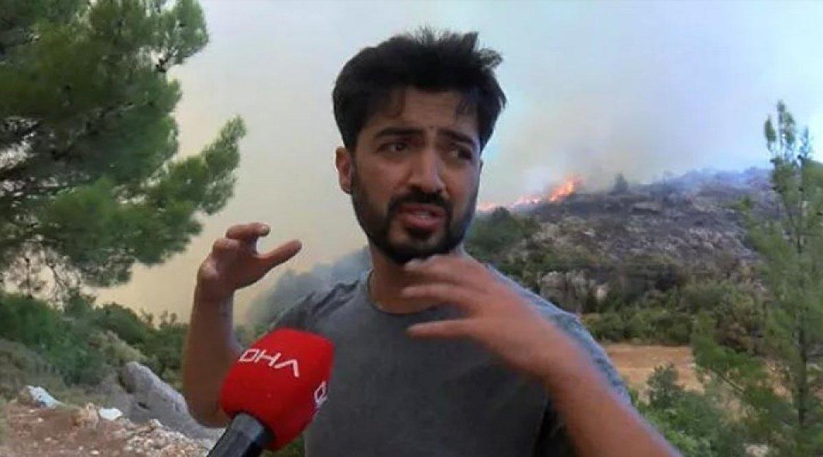 Manavgat'a desteğe giden Yusuf Güney'e gözaltı