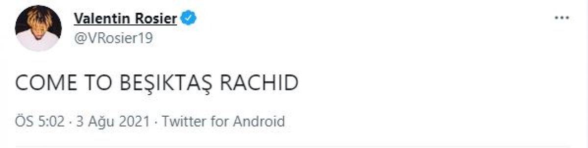 Valentin Rosier: Come to Beşiktaş Rachid