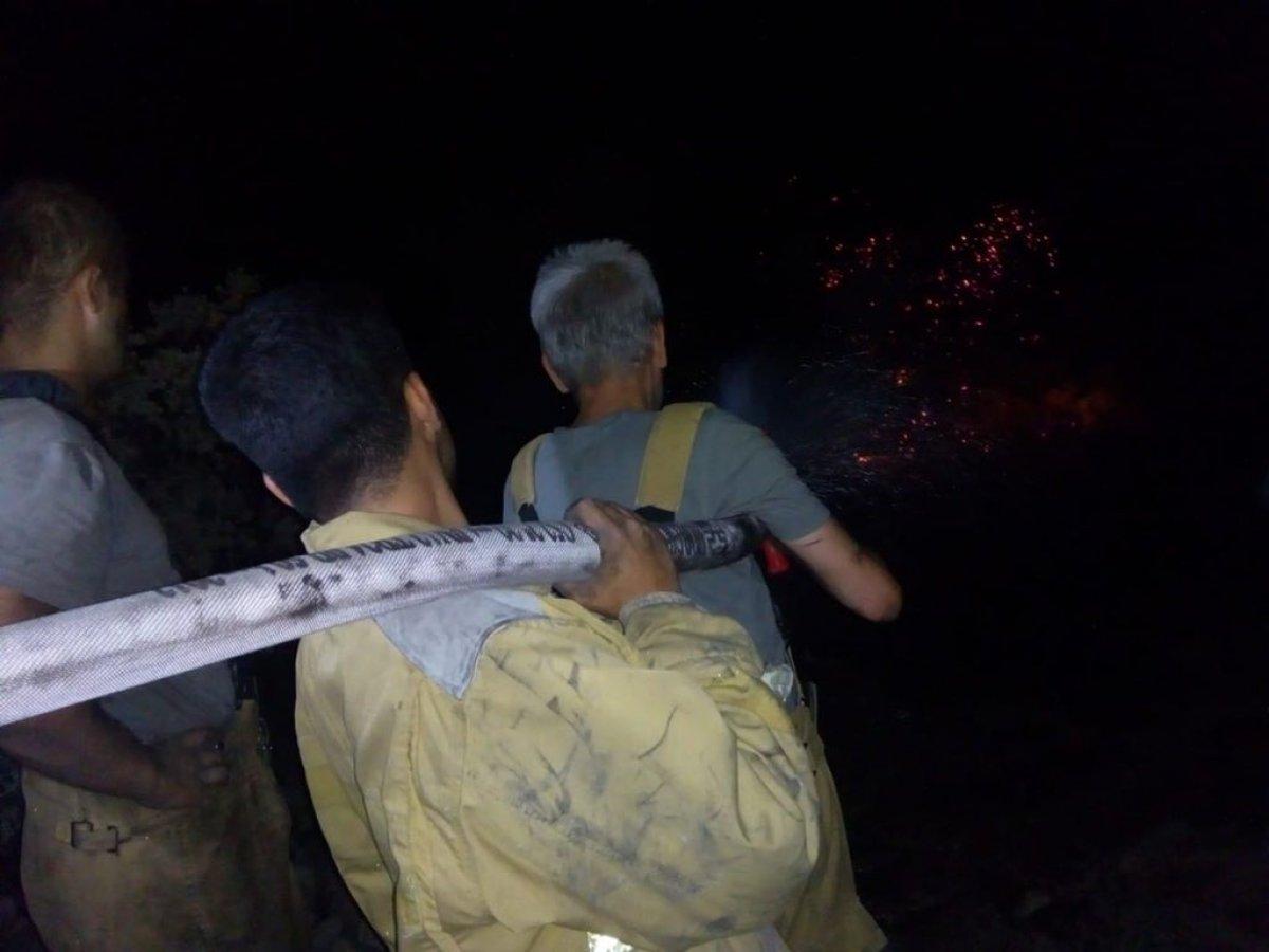 TSK yangın bölgelerine takviyelerini sürdürüyor