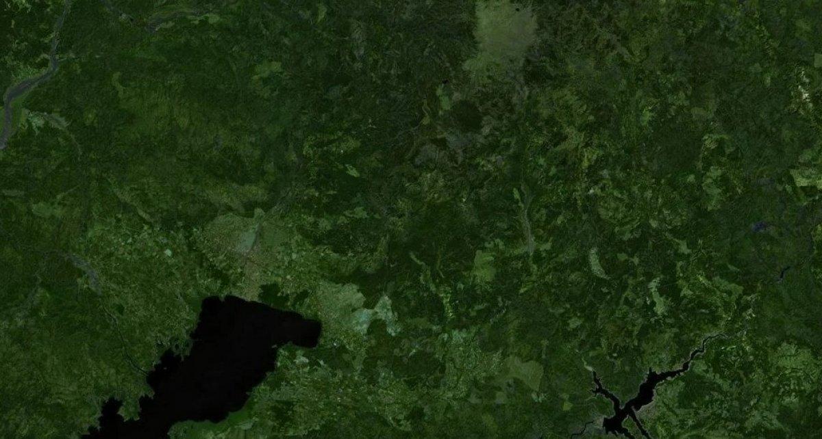 Orman yangınlarının uydudan görüntüleri