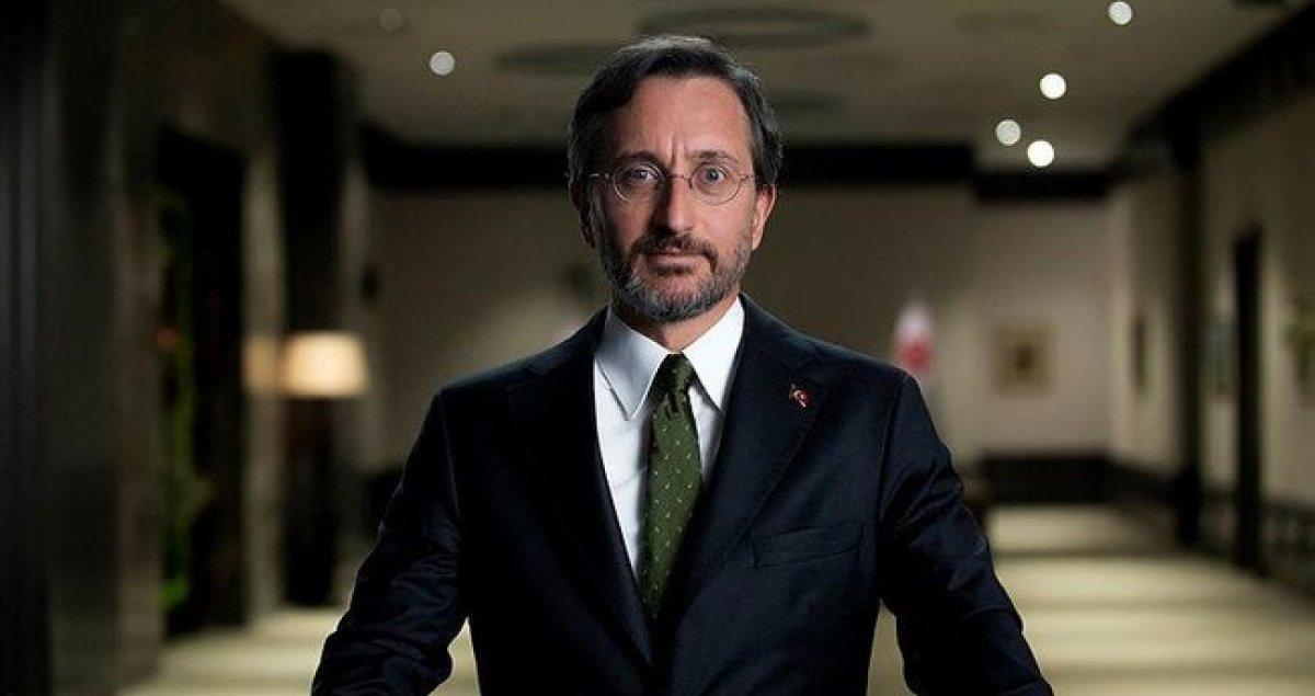 Fahrettin Altun: Türkiye kimsenin bekleme odası değil