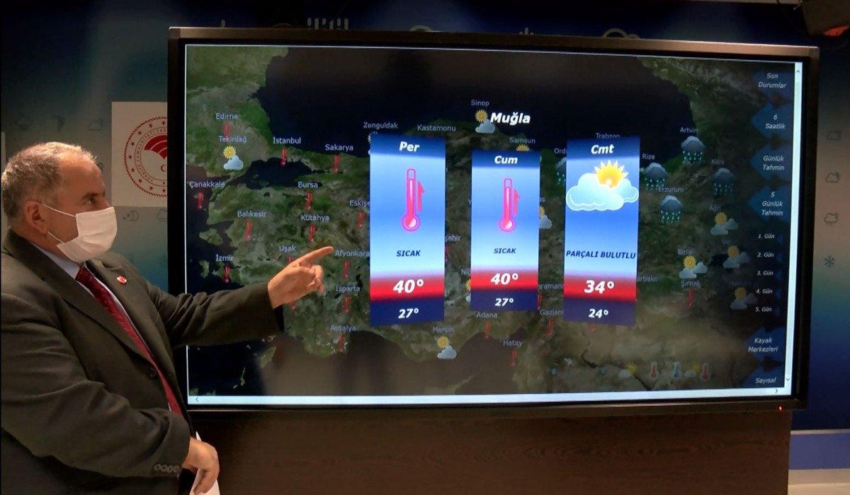 Meteoroloji'den Antalya için yağış tahmini