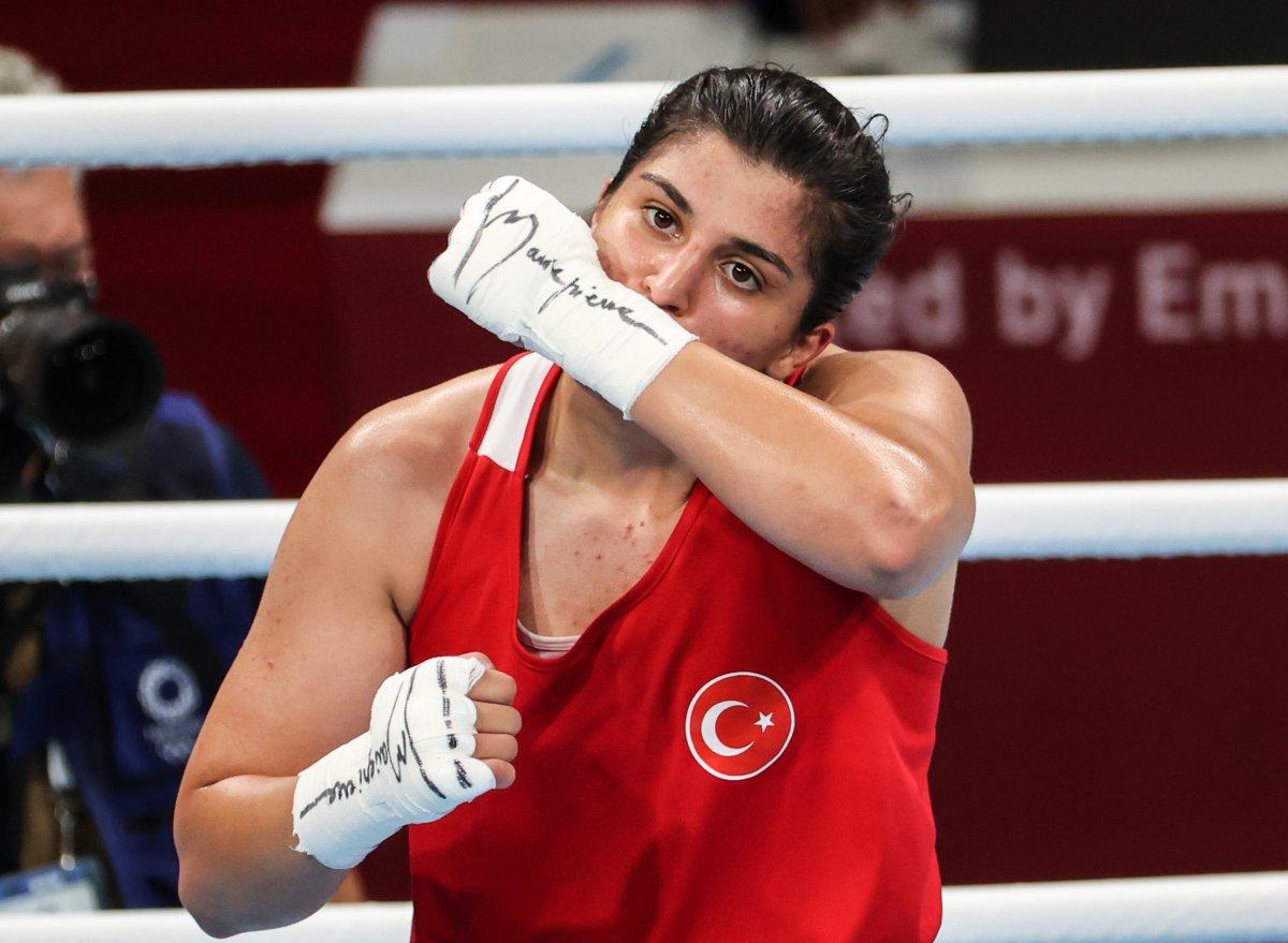 Busenaz Sürmeneli, Tokyo 2020'de finalde