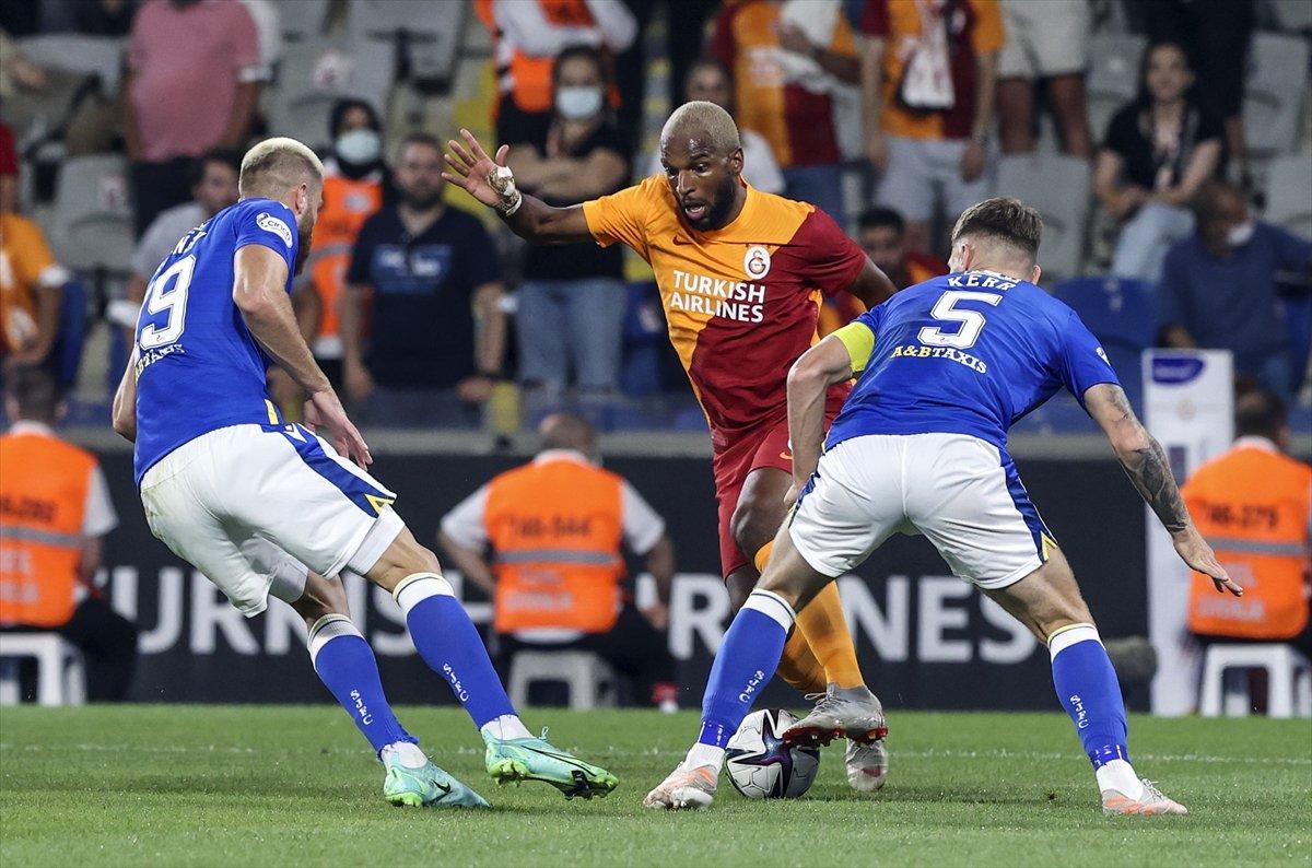 Galatasaray St. Johnstone ile berabere kaldı