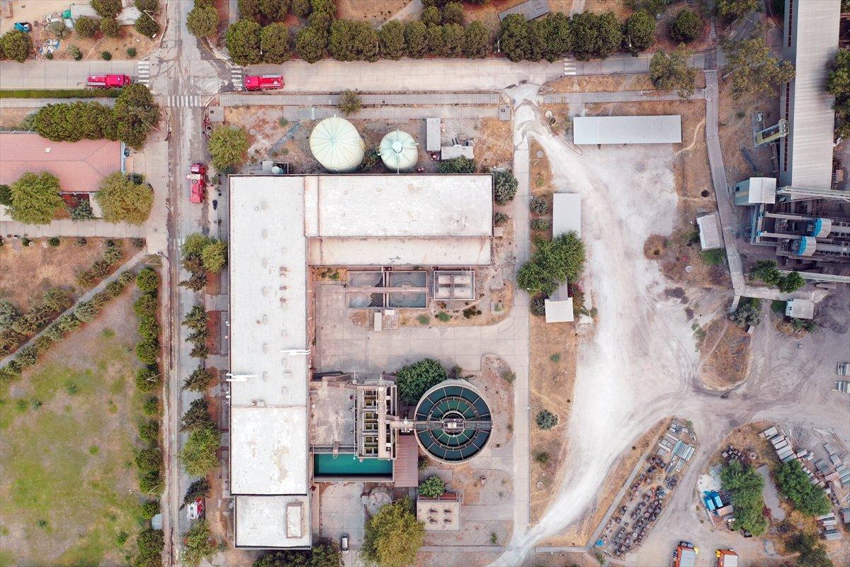 Kemerköy Termik Santrali havadan görüntülendi