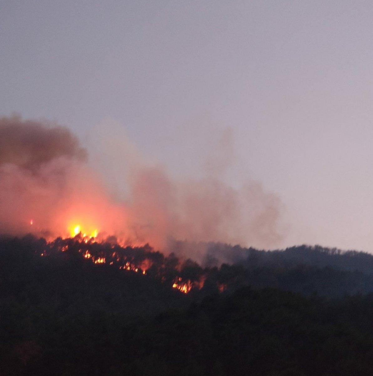 Aydın'da bir mahallede kısmi tahliye