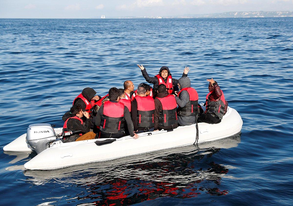 482 göçmen, Manş Denizi'ni geçti