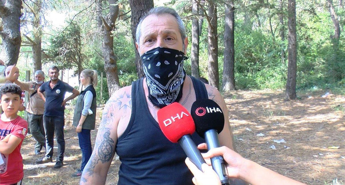 Aydos Ormanı’nda çıkan yangın söndürüldü