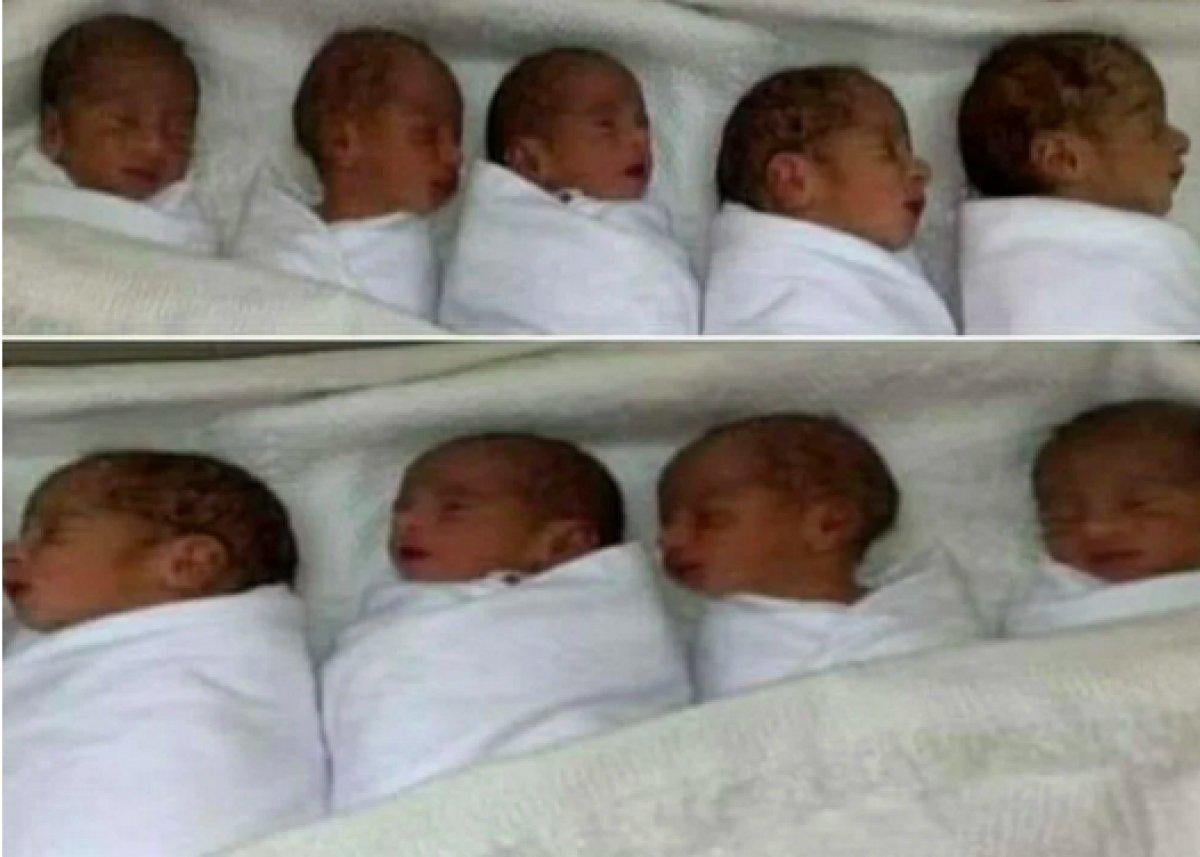 Fas'ta 9 bebek doğuran anne, çocuklarının bakımı ile ilgili konuştu