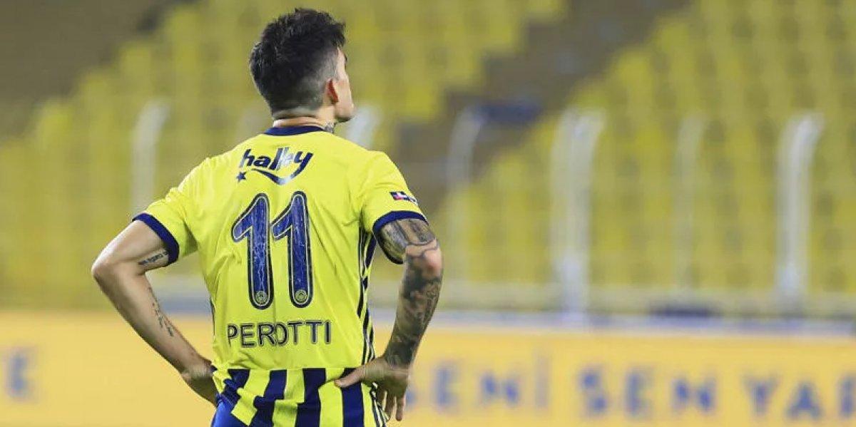 Fenerbahçe'de Perotti ile fesih pazarlığı