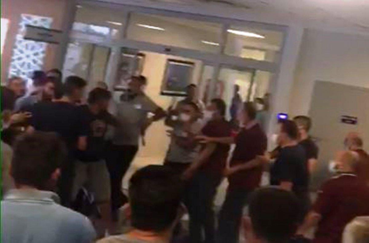 Şanlıurfa'da hasta yakınlarından güvenlik görevlilerine darp