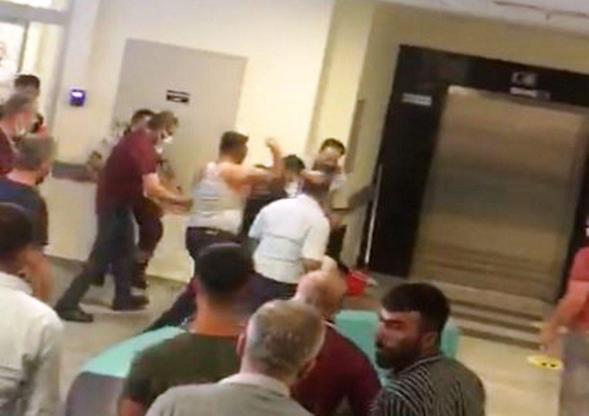 Şanlıurfa'da hasta yakınlarından güvenlik görevlilerine darp