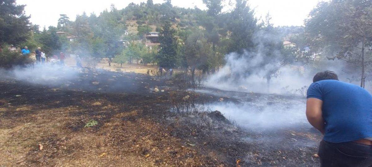 Mersin'de yaylalarda çıkan yangınlar paniğe neden oldu