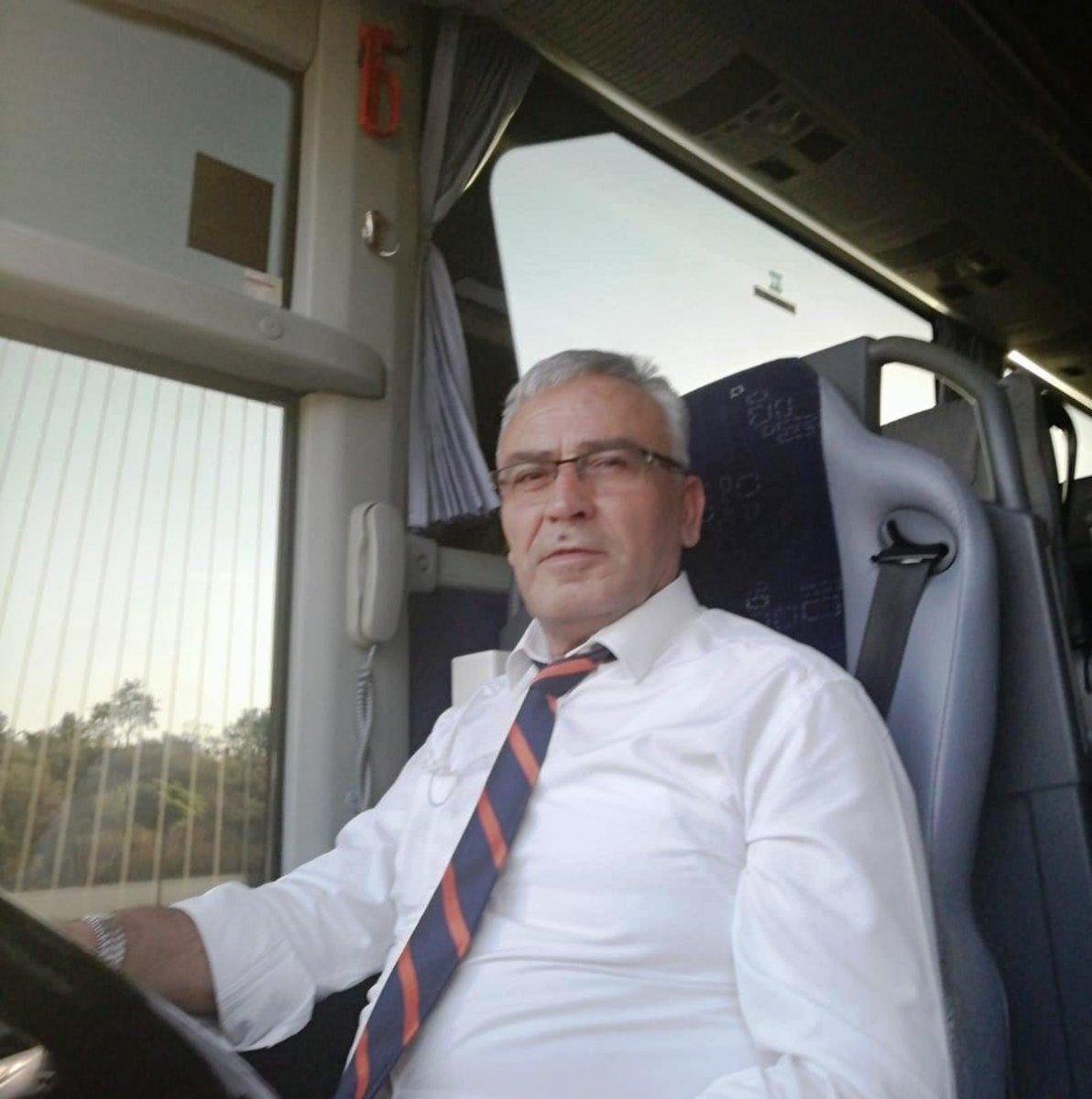 Antalya'da yolcu otobüsü şoförü bagajda öldü