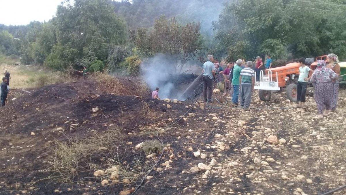 Mersin'de yaylalarda çıkan yangınlar paniğe neden oldu