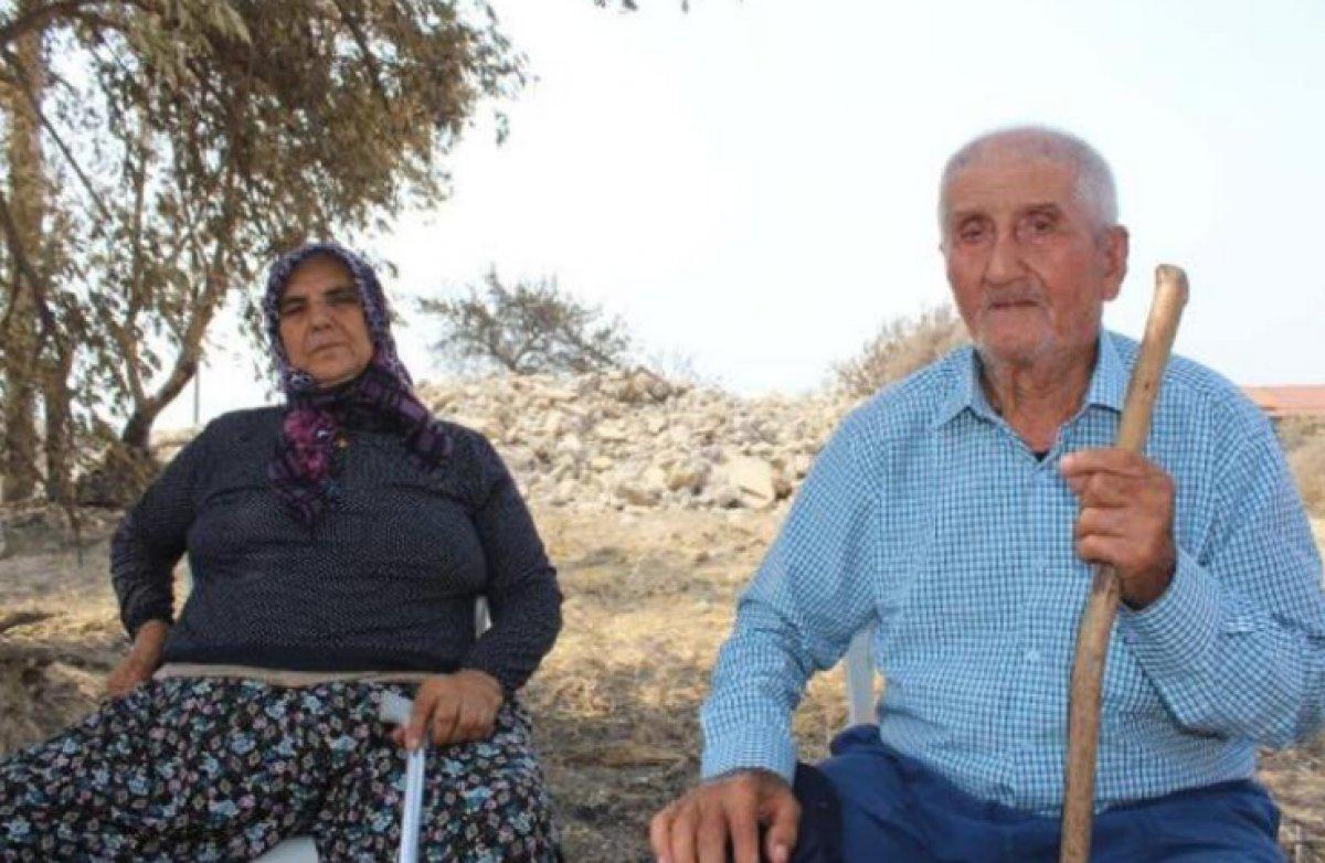 Manavgat'ta alevlerin arasından anne ve babasını kurtarmayı başardı