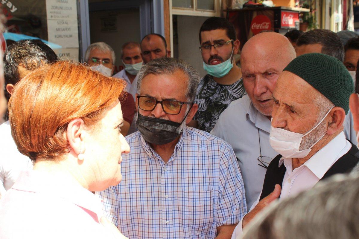 Meral Akşener'den Bartınlı vatandaşa 'Haram olsun' tepkisi