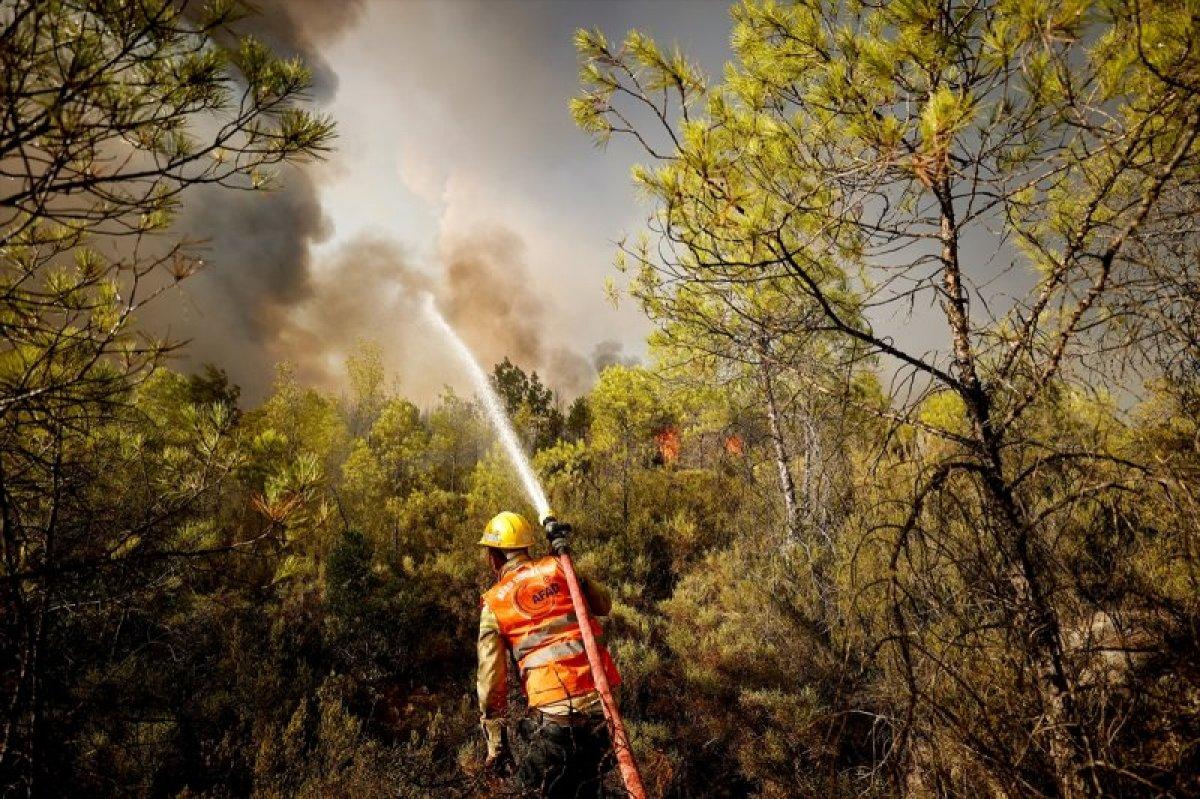 Manavgat ve Gündoğmuş yangınları kontrol altına alındı