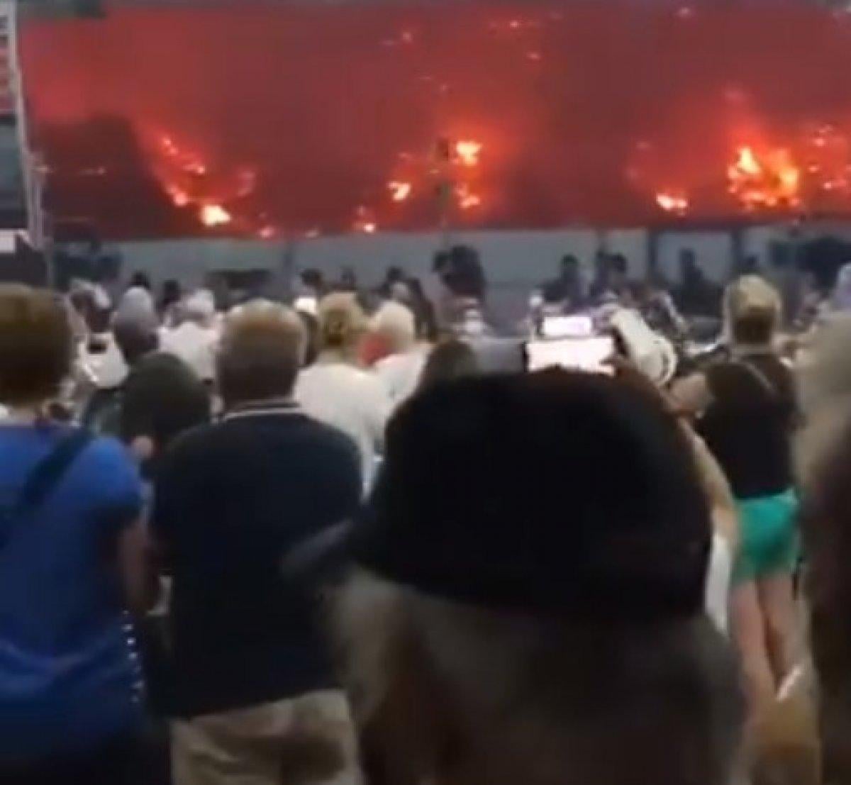 Yunanistan’da yangın: Evia’da yaşayanlar tahliye edildi