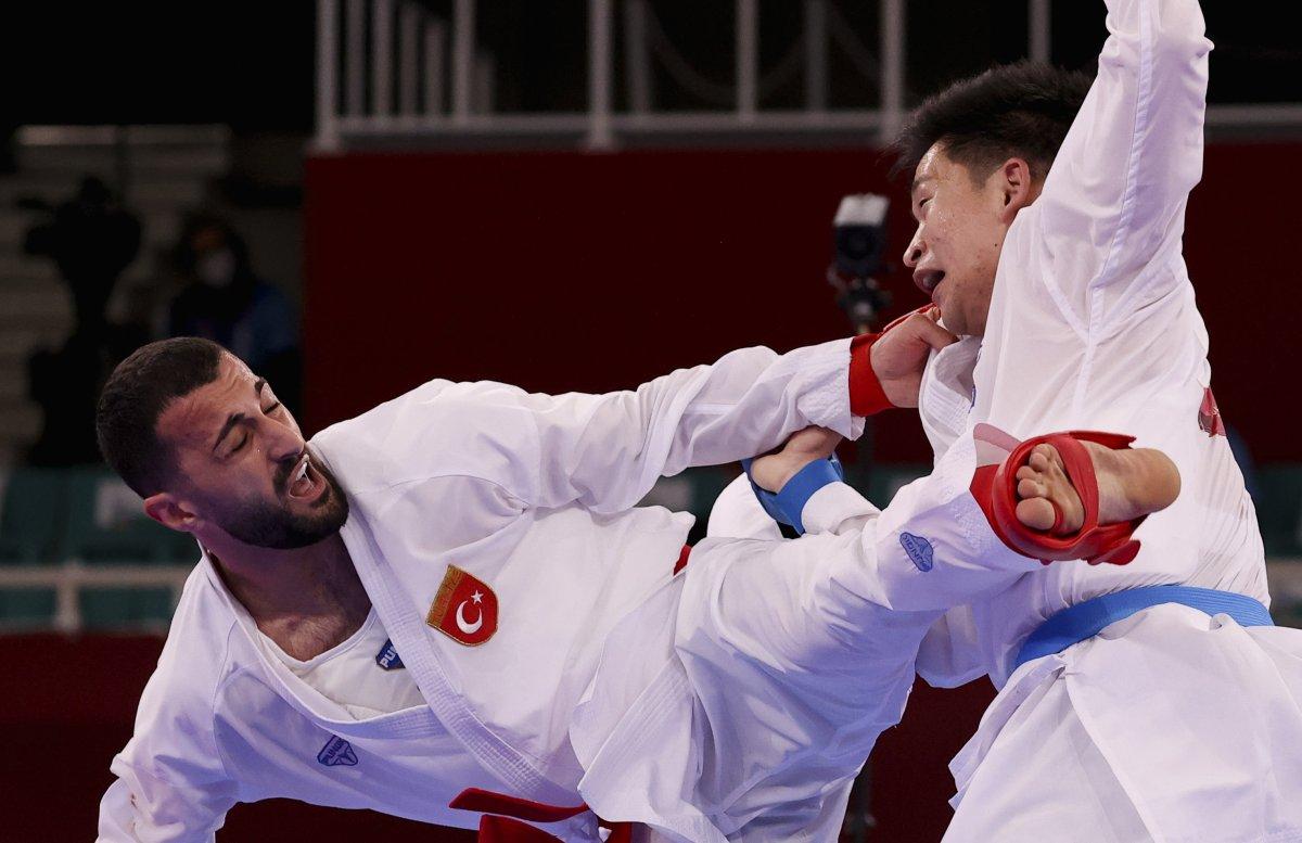 Milli karateci Uğur Aktaş bronz madalya kazandı