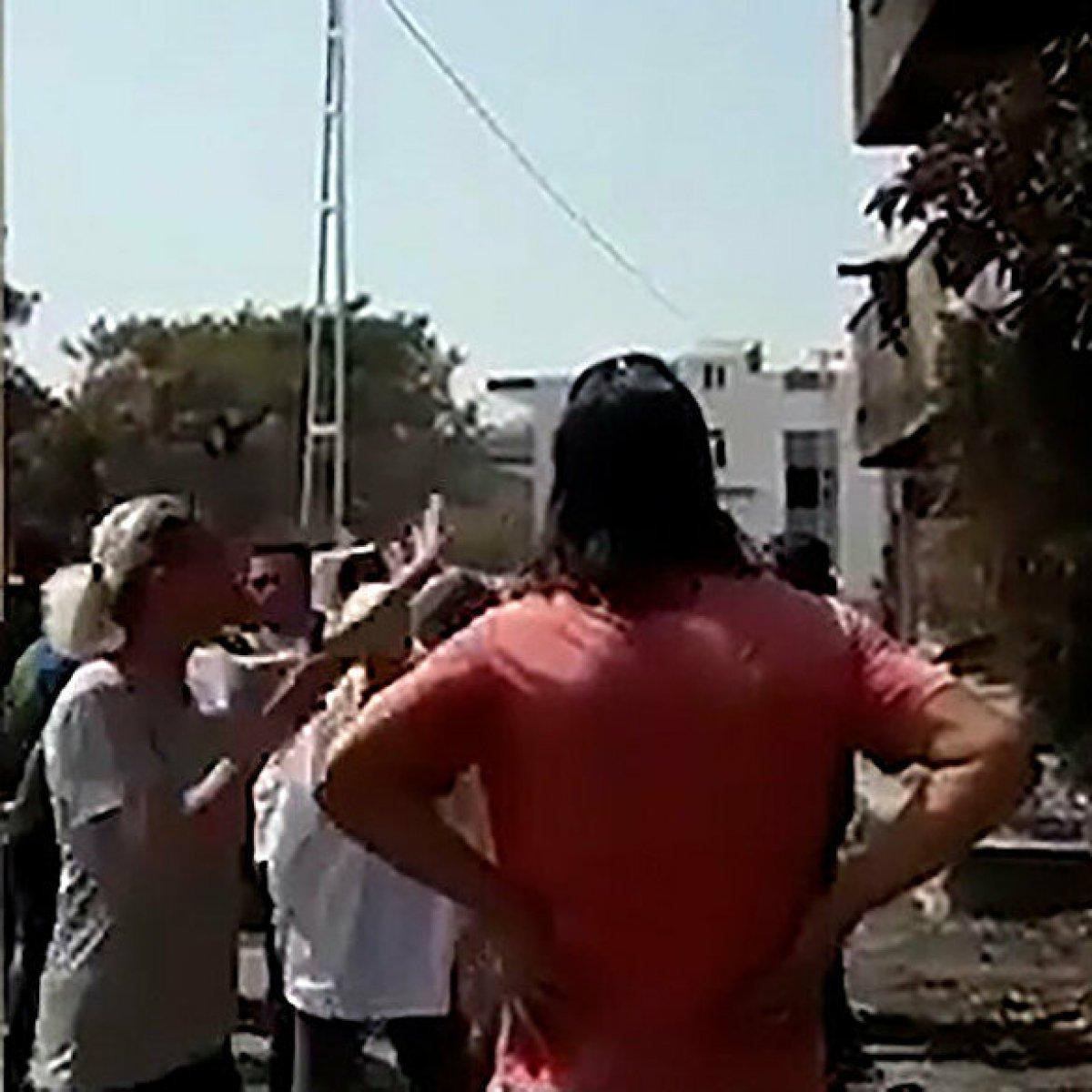 Oyuncu Leyla Bilginel, Manavgat'ta yangınzedeleri azarladı