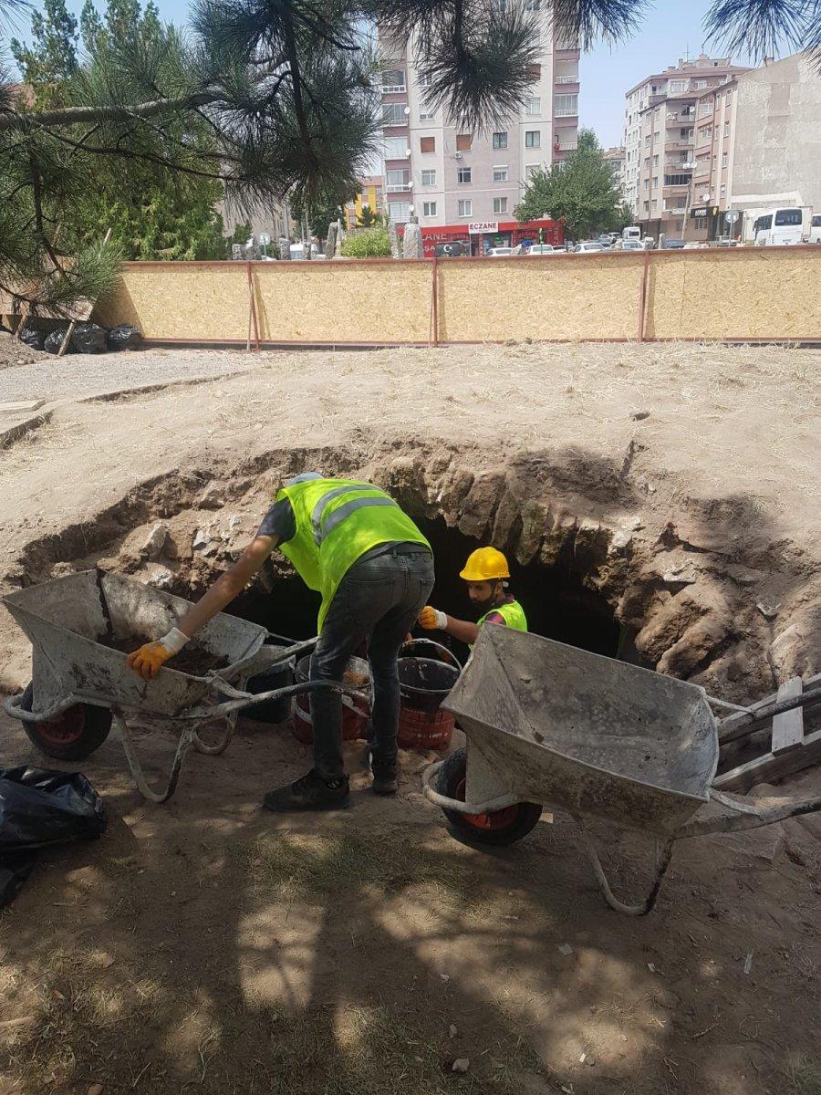 Kayseri'de Selçuklu dönemine ait kümbet bulundu