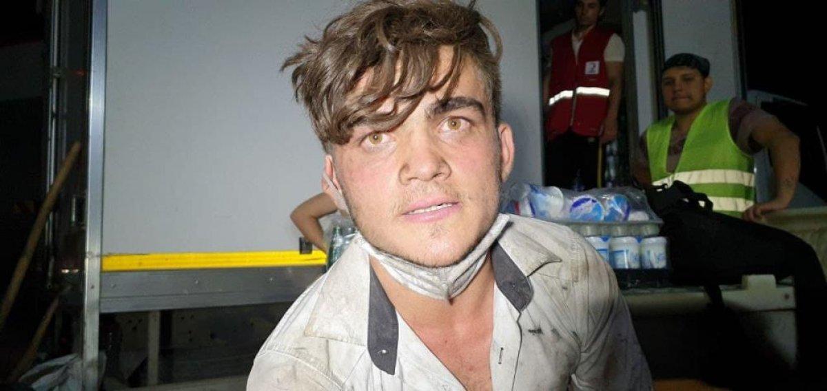 Aydın'da yanan ayağına aldırış etmedi, yangın söndürme çalışmalarına katıldı