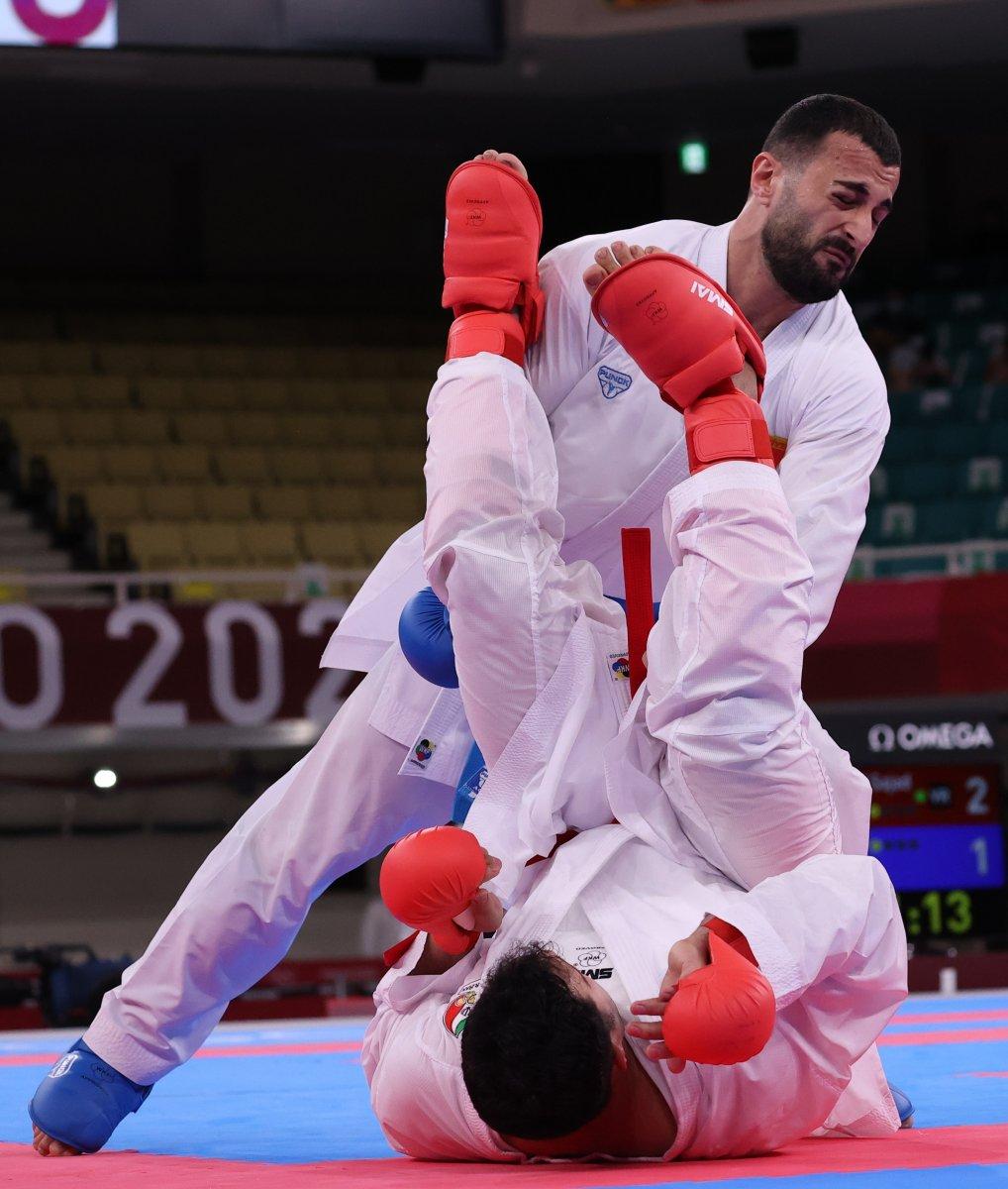 Milli karateci Uğur Aktaş bronz madalya kazandı