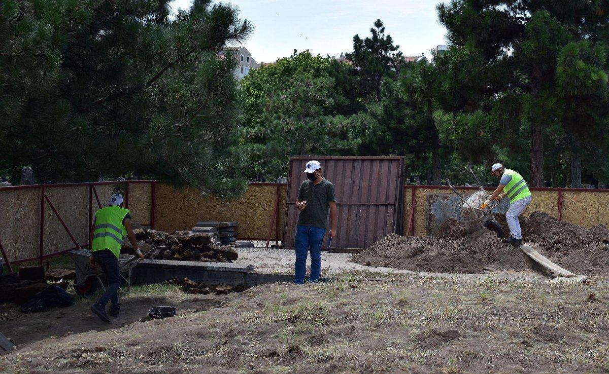 Kayseri'de Selçuklu dönemine ait kümbet bulundu