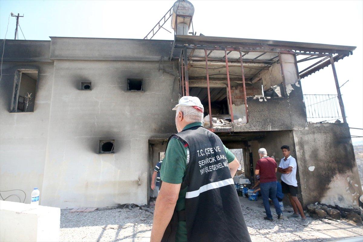 Yangın bölgelerine 72,5 milyon lira nakdi yardım gönderildi