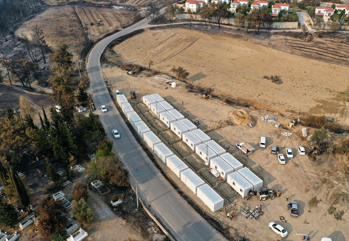 Yangın bölgelerine 72,5 milyon lira nakdi yardım gönderildi