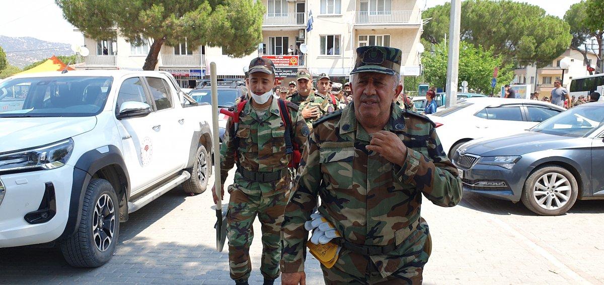 Azerbaycan’dan 200 kişilik ekip Çine’ye gitti