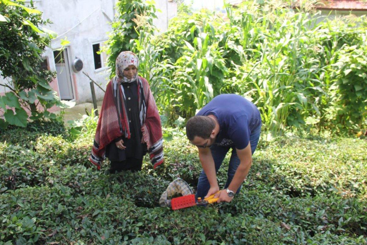 Rize'ye Endonezya'dan gelin geldi