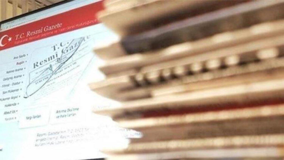 Resmi Gazete 7 Ağustos 2021 | Resmi Gazete bugünün kararları