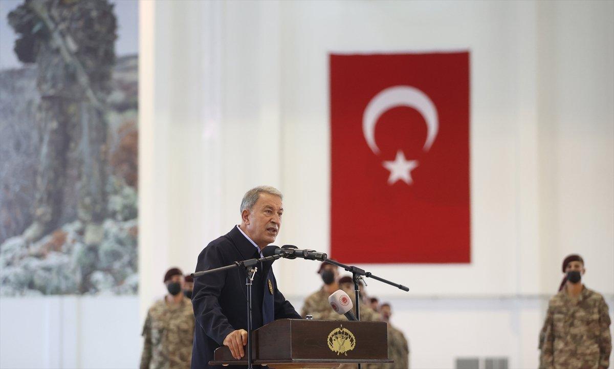 Hulusi Akar: Irak ve Suriye kuzeyinde 1631 teröristi etkisiz hale getirdik
