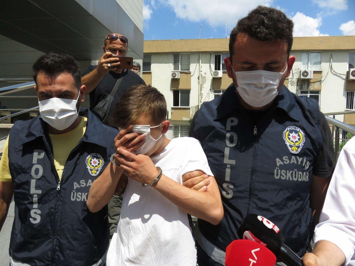 Üsküdar'da kediyi tekmeleyip öldüren şahıs, tutuklandı