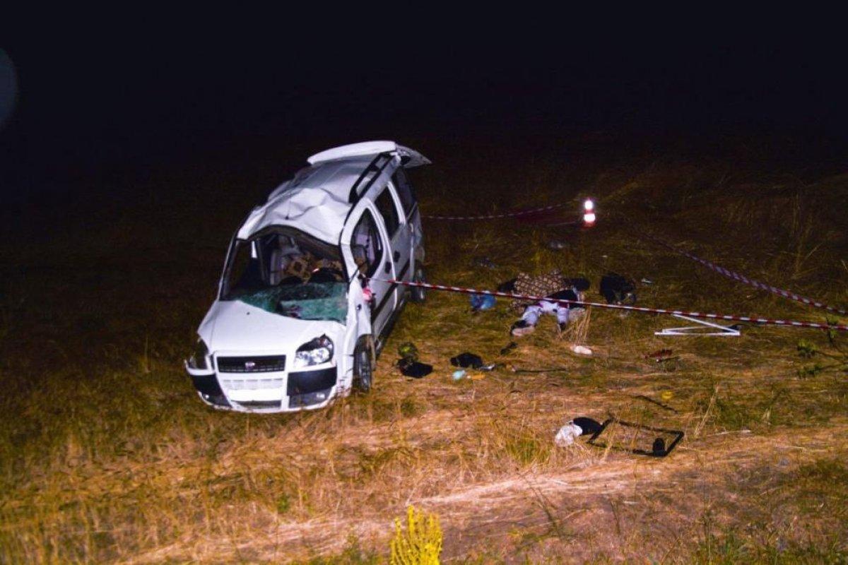 Sivas'ta düğün dönüşü kaza: 1 ölü