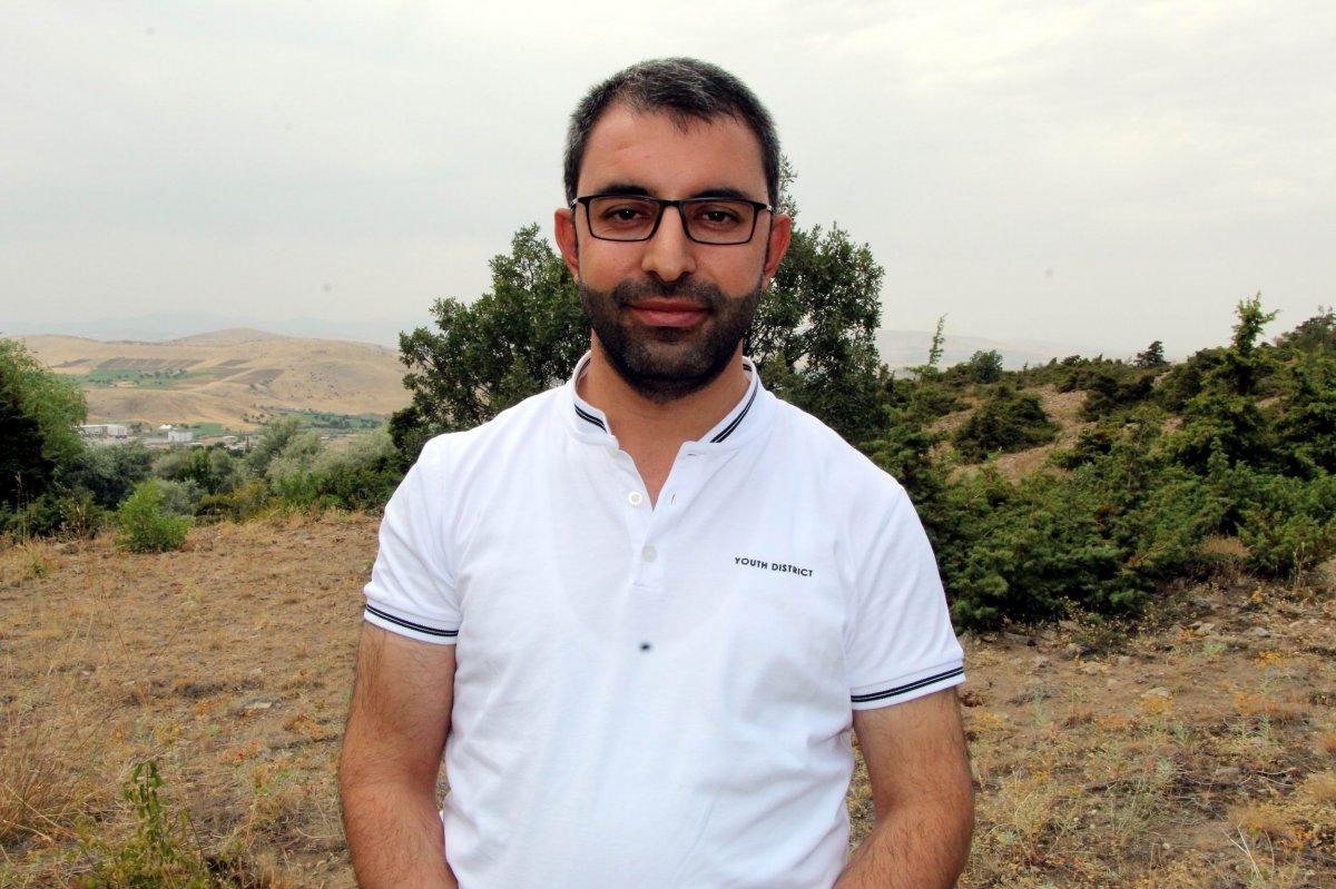 Nevşehir'de, 34 yıl boyunca her gün ağaç dikti