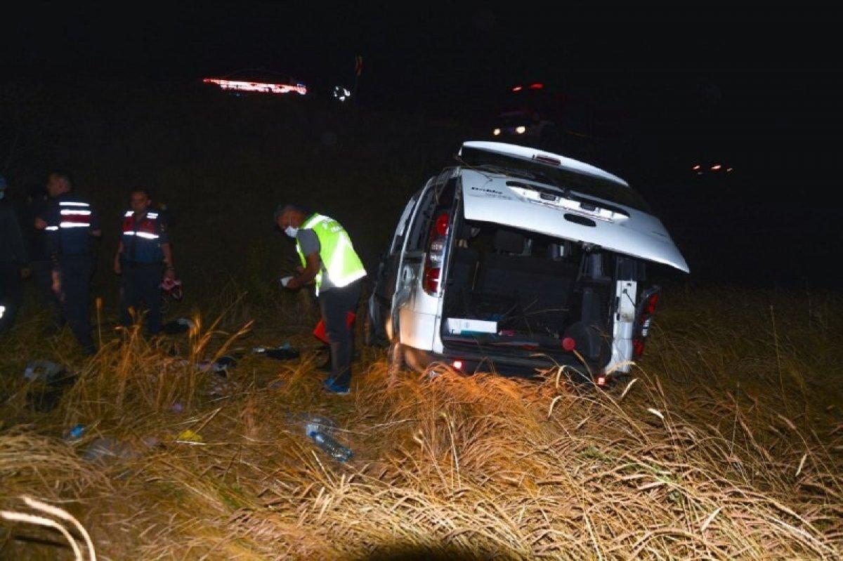 Sivas'ta düğün dönüşü kaza: 1 ölü