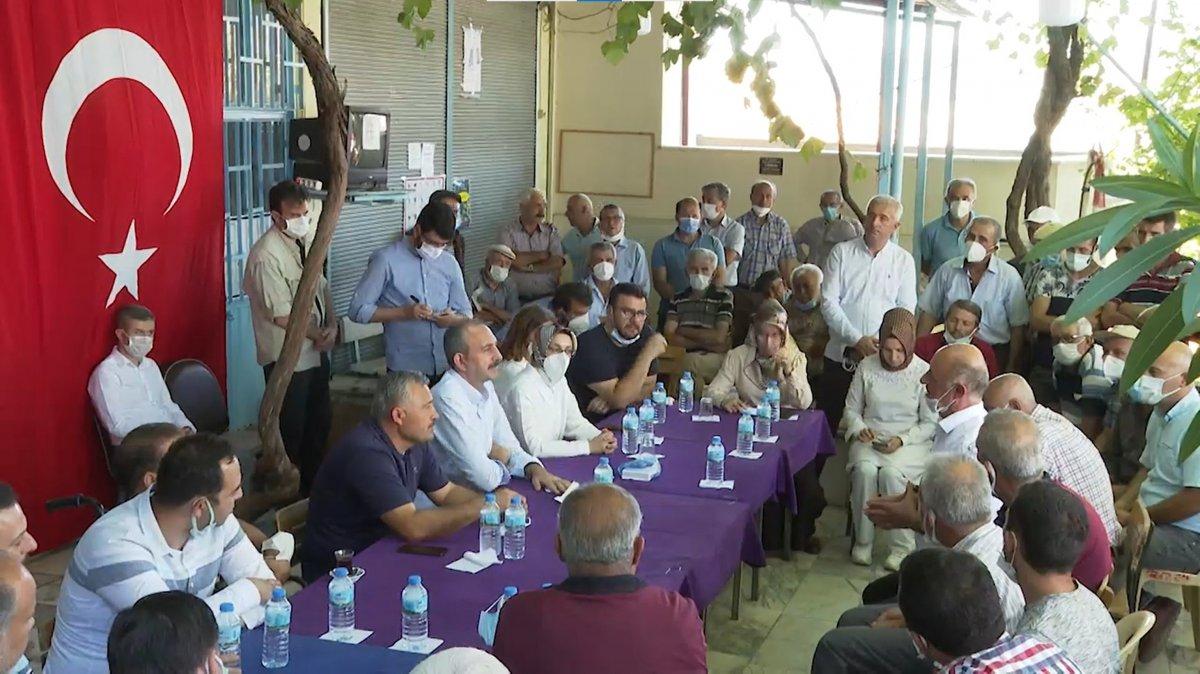 Abdulhamit Gül: Yanan alanlara tek bir çivi çakılmasına izin vermeyeceğiz