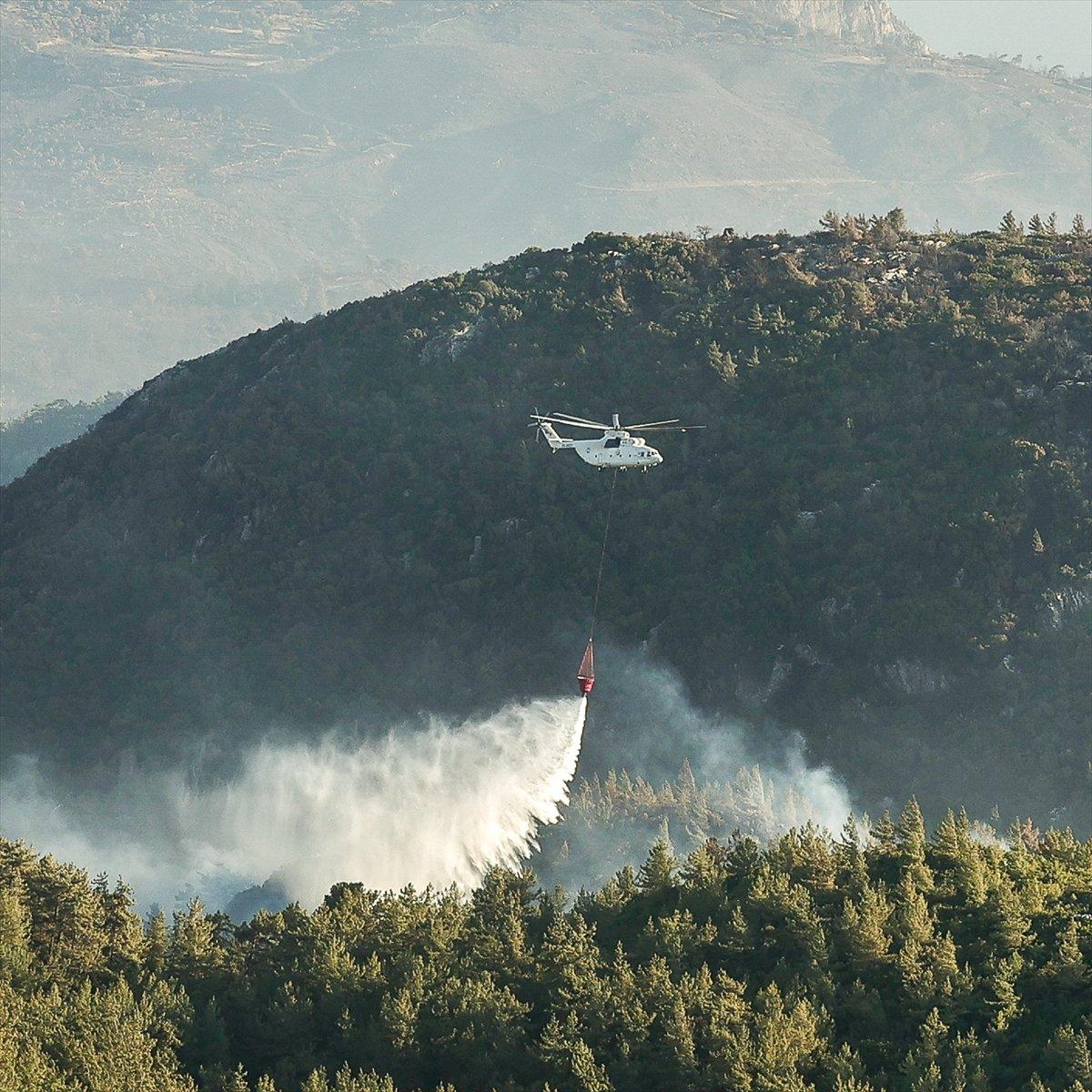 Bekir Pakdemirli: Milas ve Köyceğiz dışında tüm yangınlar kontrol altında