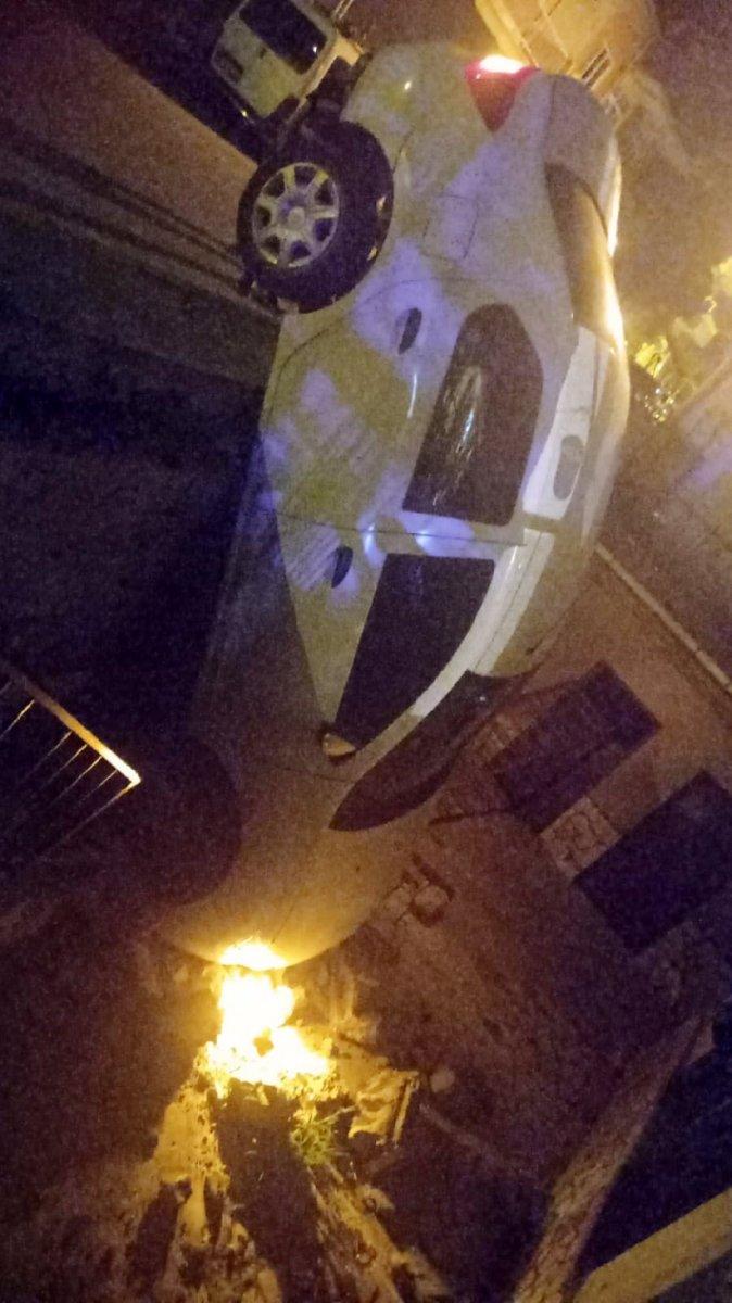 Isparta'da araçla bahçeye düşen sevgilisini bırakıp kaçtı